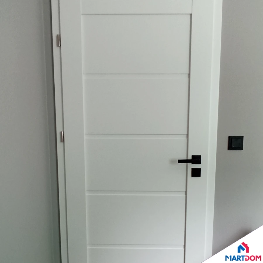 Drzwi wewnętrzne Porta Verte Home białe bez szyb