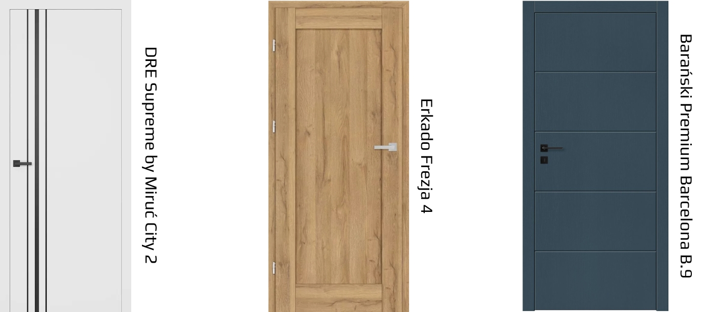 przykłady drzwi pełne bez szyb do wiatrołapu MartDom Kraków i okolice drzwi z frezami drzwi z intarsjami drzwi dre by miruć artykuł